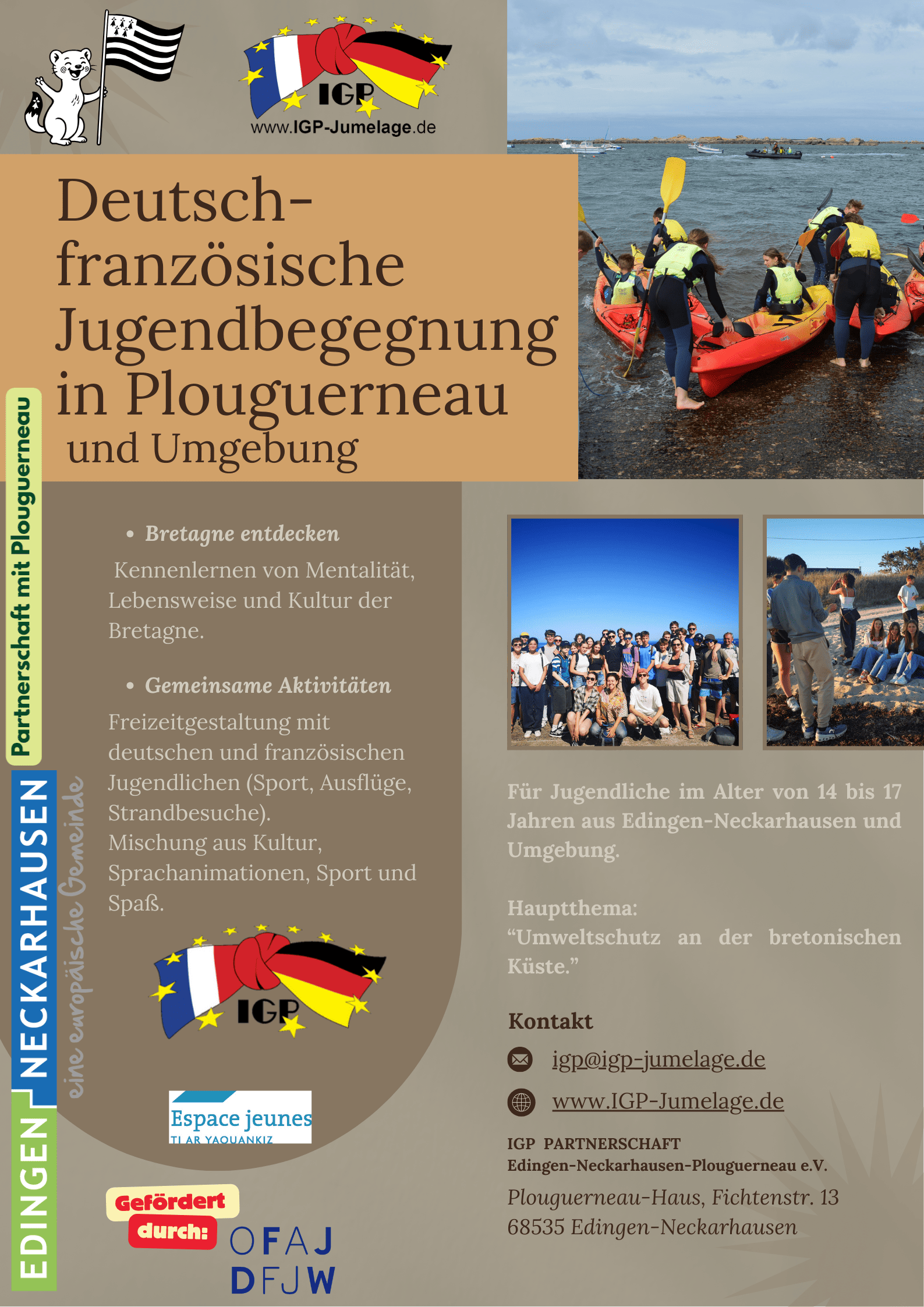 Plakat Jugendbegegnung  2026